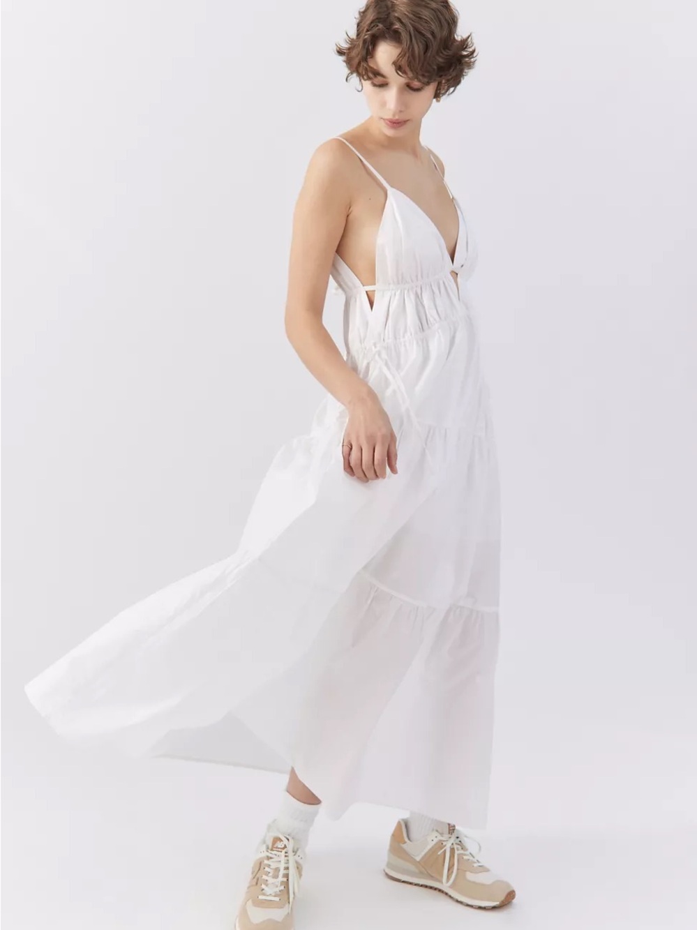 ASTR The Label Cassie Tiered Maxi Dress